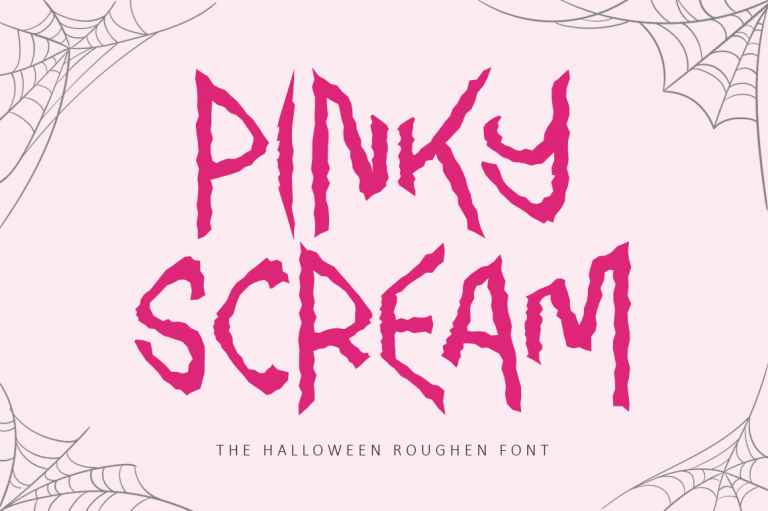Delightfully Unique Twist Halloween Font